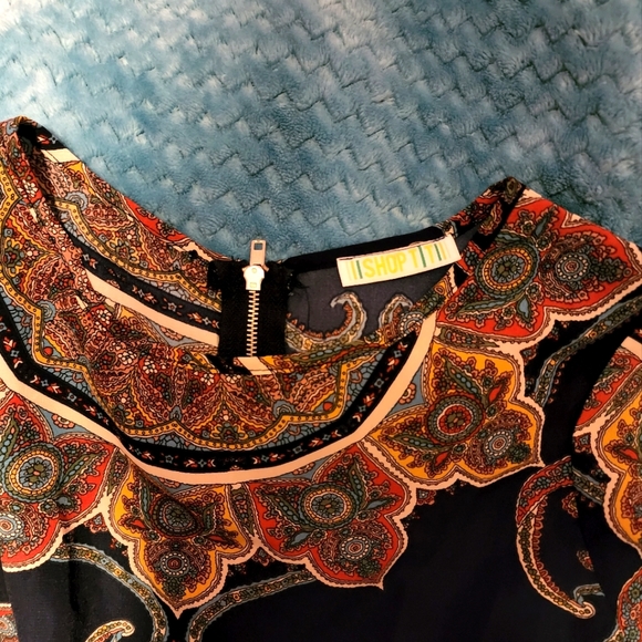 Shop TT multi colored Mini Dress - Picture 3 of 3